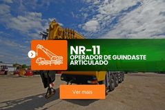 NR 11 – Operador de Guindaste Articulado
