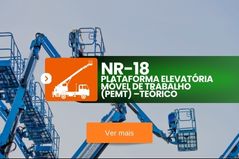 NR 18 – Plataforma Elevatória Móvel de Trabalho (PEMT) –Teórico