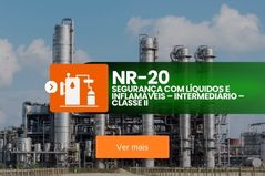 NR 20 – Segurança com Líquidos e inflamáveis – Intermediário – Classe II