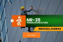 NR 35 – Trabalho em Altura – Teórico – Reciclagem