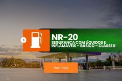 NR 20 – Segurança com Líquidos e inflamáveis – Básico – Classe II